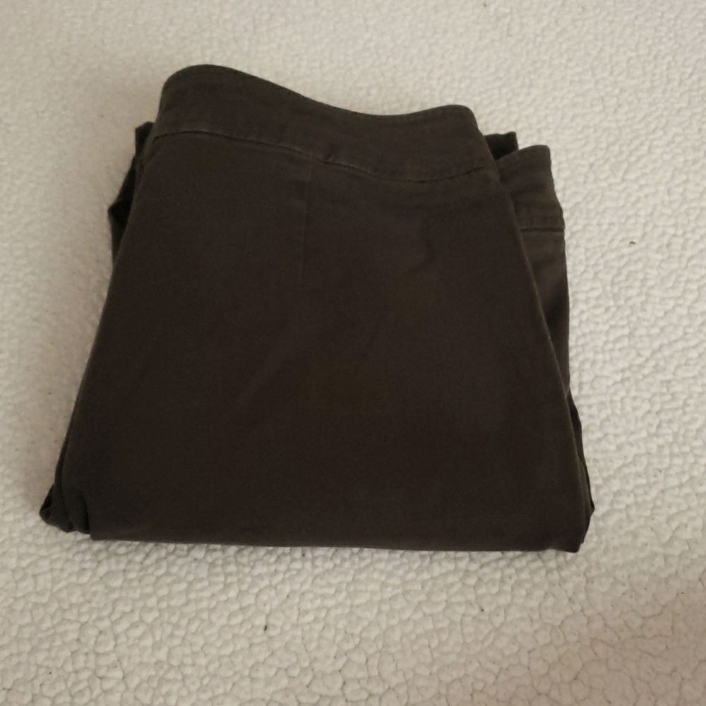 New York Company military green khaki dress slacks